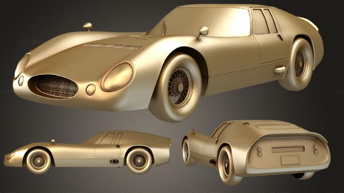 Автомобили и транспорт (Maserati 3d, CARS_2358) 3D модель для ЧПУ станка